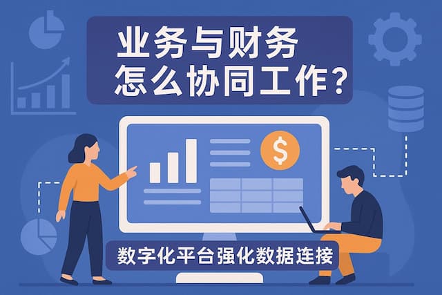 业务财务怎么协同工作？数字化平台强化数据连接