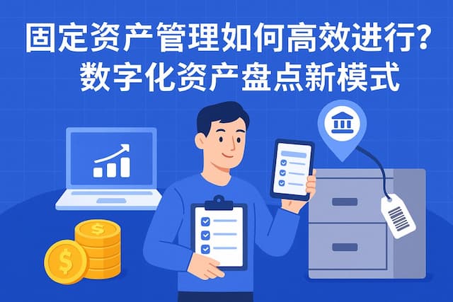 固定资产管理如何高效进行？数字化资产盘点新模式