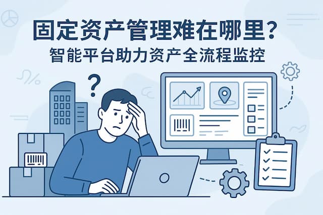 固定资产管理难在哪里？智能平台助力资产全流程监控