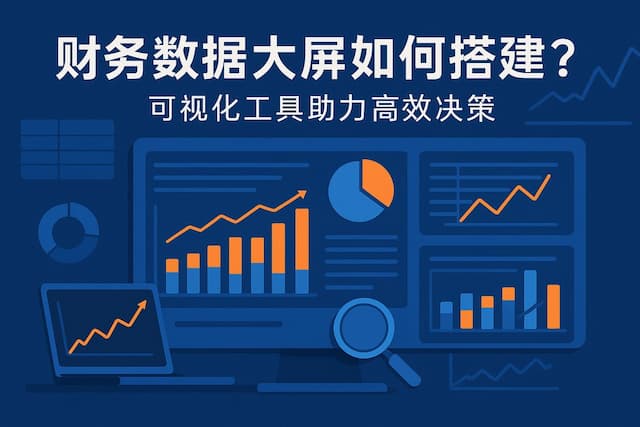 财务数据大屏如何搭建？可视化工具助力高效决策