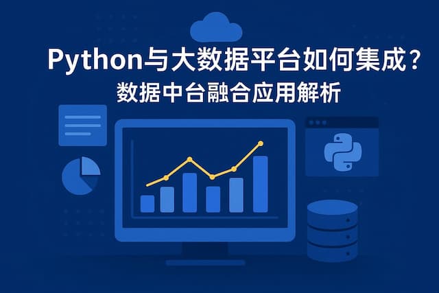 Python与大数据平台如何集成？数据中台融合应用解析