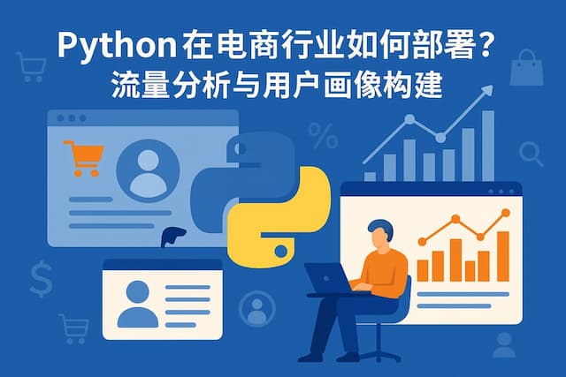 Python在电商行业如何部署？流量分析与用户画像构建