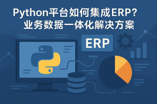 Python平台如何集成ERP？业务数据一体化解决方案