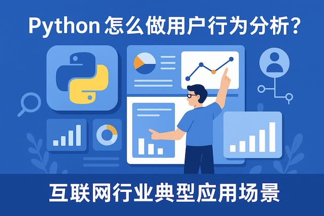 Python怎么做用户行为分析？互联网行业典型应用场景