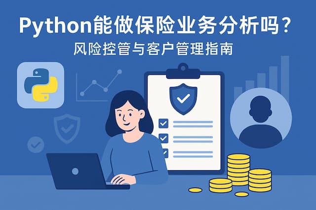 Python能做保险业务分析吗？风险控管与客户管理指南