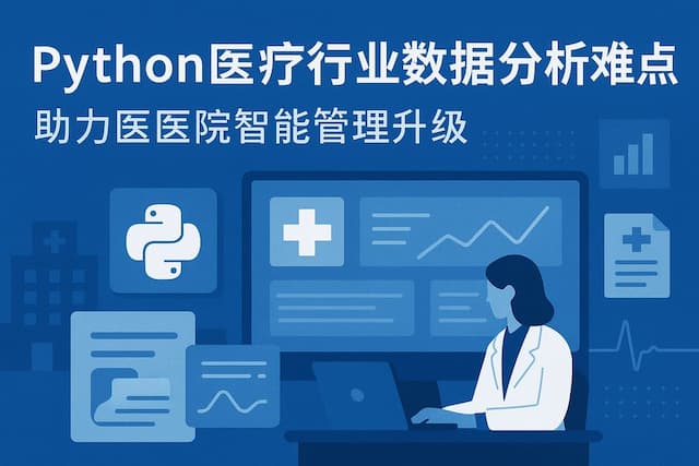 python医疗行业数据分析难点？助力医院智能管理升级