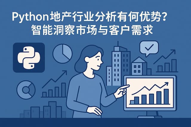 python地产行业分析有何优势？智能洞察市场与客户需求