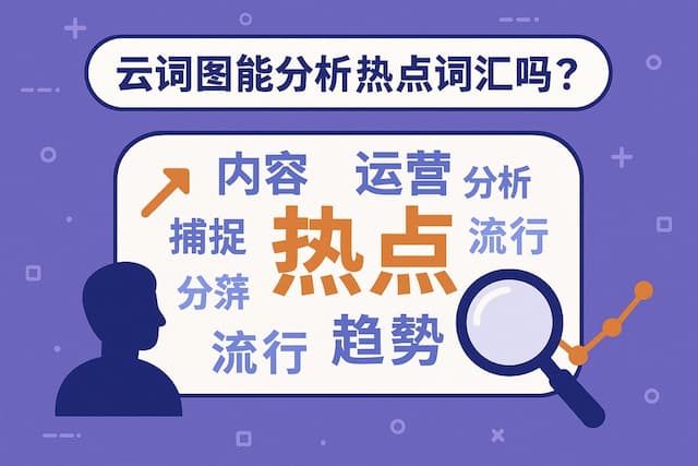 云词图能分析热点词汇吗？内容运营捕捉流行趋势