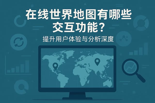 在线世界地图有哪些交互功能？提升用户体验与分析深度