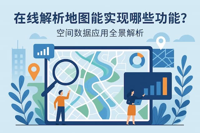 在线解析地图能实现哪些功能？空间数据应用全景解析