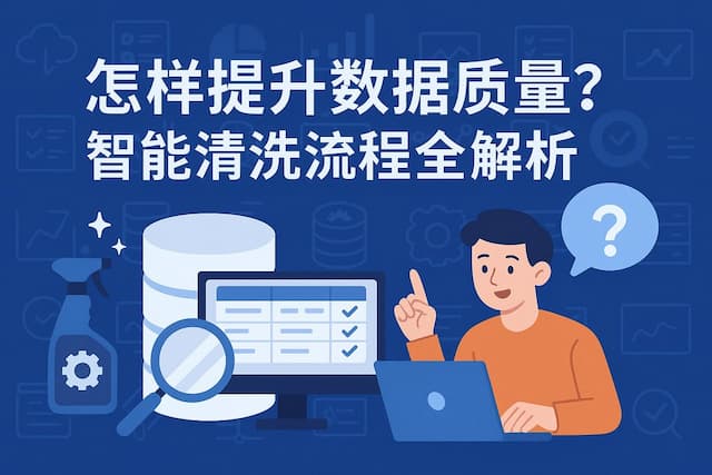 在线解析怎样提升数据质量？智能清洗流程全解析