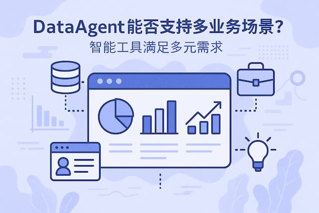 dataagent能否支持多业务场景？智能工具满足多元需求