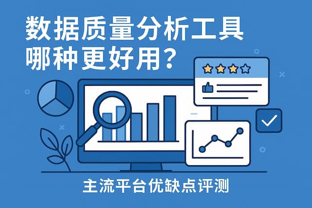 数据质量分析工具哪种更好用？主流平台优缺点评测