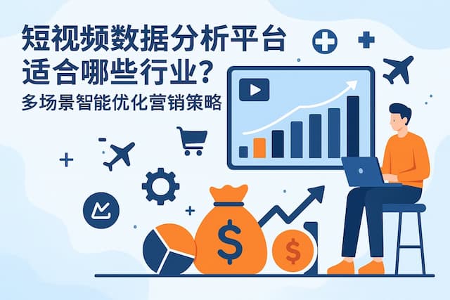 短视频数据分析平台适合哪些行业？多场景智能优化营销策略