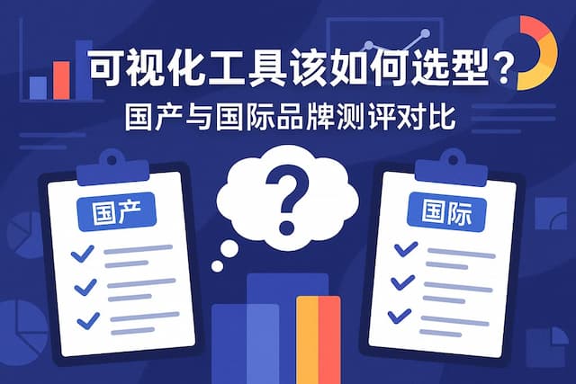 可视化工具该如何选型？国产与国际品牌测评对比