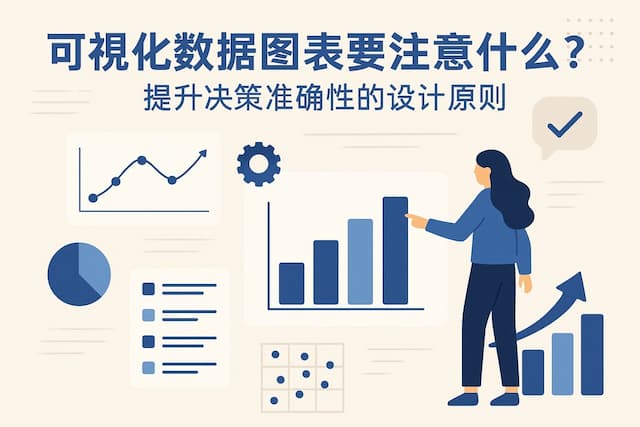 可视化数据图表要注意什么？提升决策准确性的设计原则