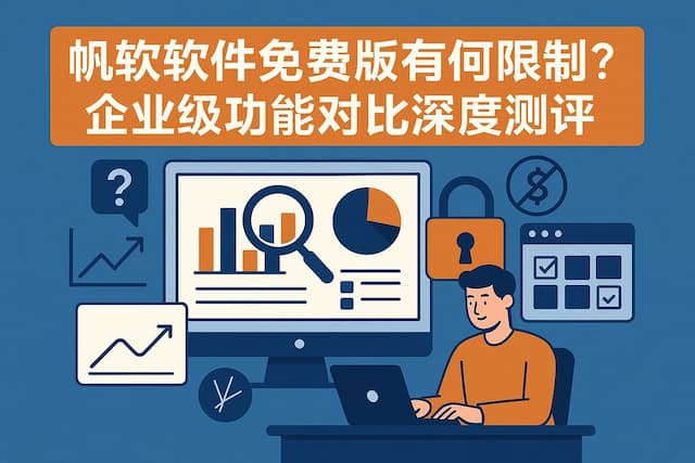 帆软软件免费版有何限制？企业级功能对比深度测评