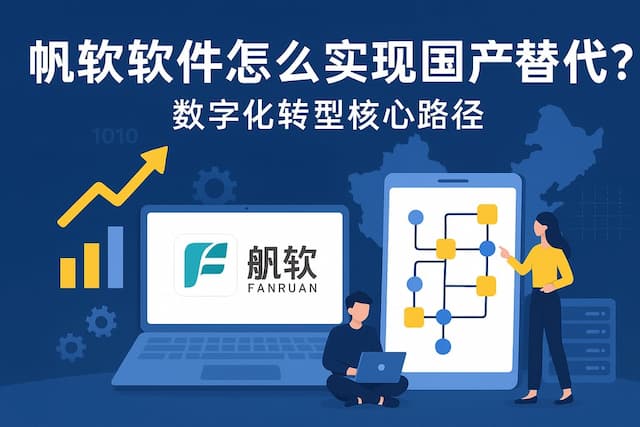 帆软软件怎么实现国产化替代？数字化转型核心路径
