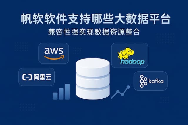 帆软软件支持哪些大数据平台？兼容性强实现数据资源整合