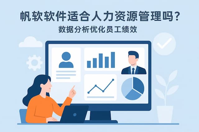 帆软软件适合人力资源管理吗？数据分析优化员工绩效