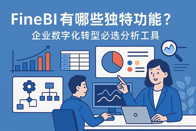 FineBI有哪些独特功能？企业数字化转型必选分析工具