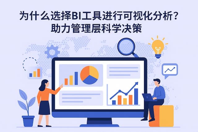 为什么选择BI工具进行可视化分析？助力管理层科学决策"