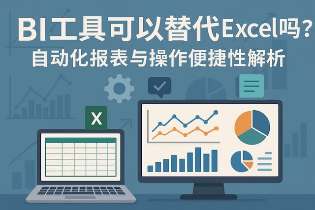 BI工具可以替代Excel吗？自动化报表与操作便捷性解析"