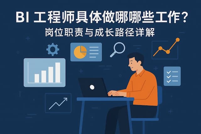 BI工程师具体做哪些工作？岗位职责与成长路径详解"