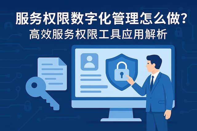 服务权限数字化管理怎么做？高效服务权限工具应用解析