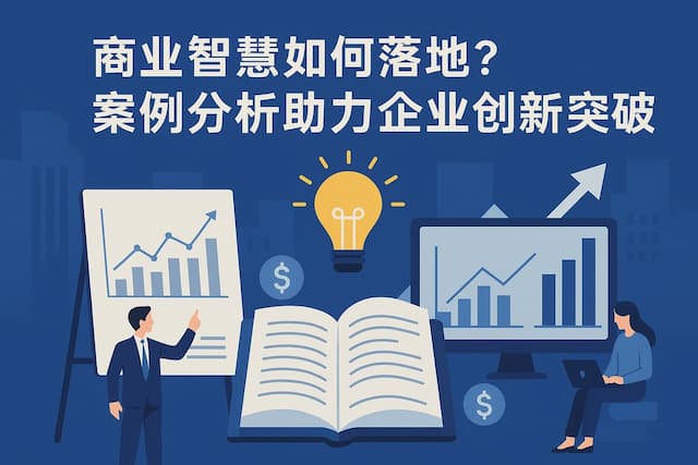 商业智慧如何落地？案例分析助力企业创新突破