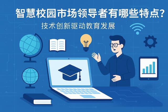 智慧校园市场领导者有哪些特点？技术创新驱动教育发展