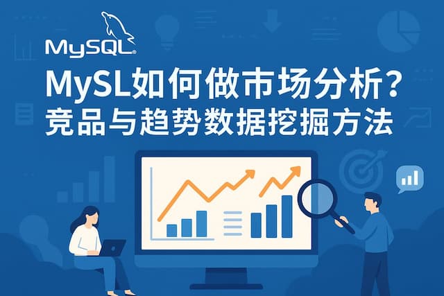 MySQL如何做市场分析？竞品与趋势数据挖掘方法