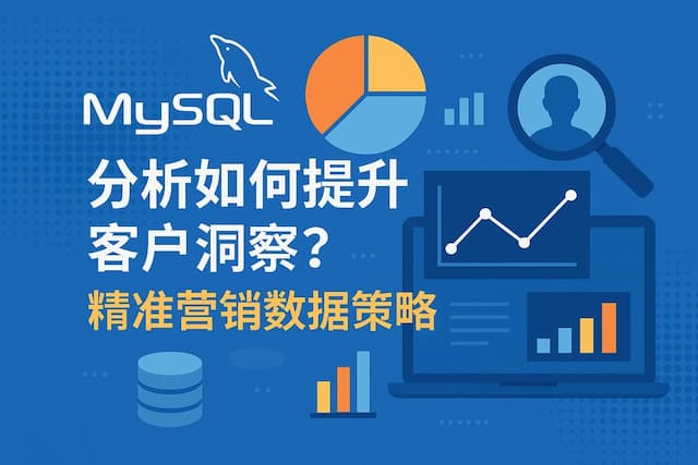mysql分析如何提升客户洞察？精准营销数据策略