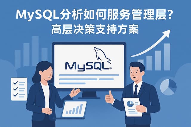 mysql分析如何服务管理层？高层决策支持方案
