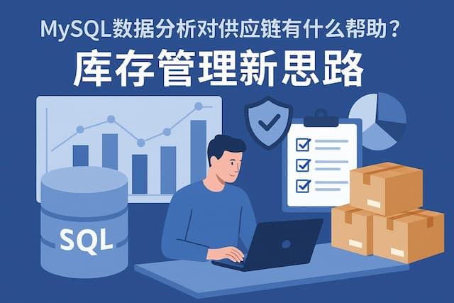 mysql数据分析对供应链有什么帮助？库存管理新思路