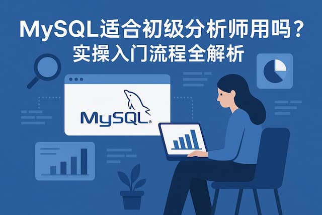 mysql适合初级分析师用吗？实操入门流程全解析