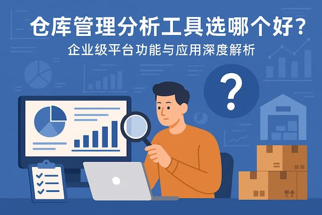 仓库管理分析工具选哪个好？企业级平台功能与应用深度解析