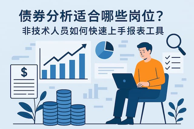 债券分析适合哪些岗位？非技术人员如何快速上手报表工具