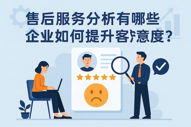 售后服务分析有哪些难点？企业如何提升客户满意度
