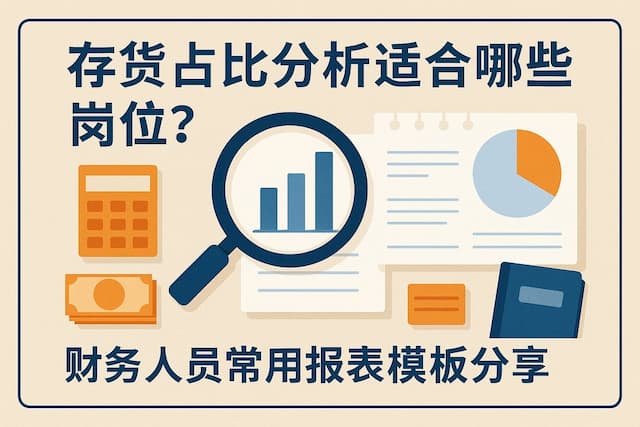 存货占比分析适合哪些岗位？财务人员常用报表模板分享。