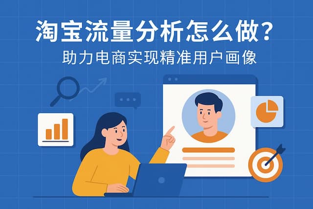 淘宝流量分析怎么做？助力电商实现精准用户画像