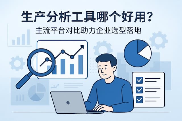 生产分析工具哪个好用？主流平台对比助力企业选型落地