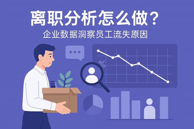 离职分析怎么做？企业数据洞察员工流失原因
