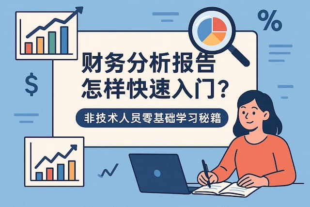 财务分析报告怎样快速入门？非技术人员零基础学习秘籍