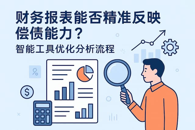 财务报表能否精准反映偿债能力？智能工具优化分析流程
