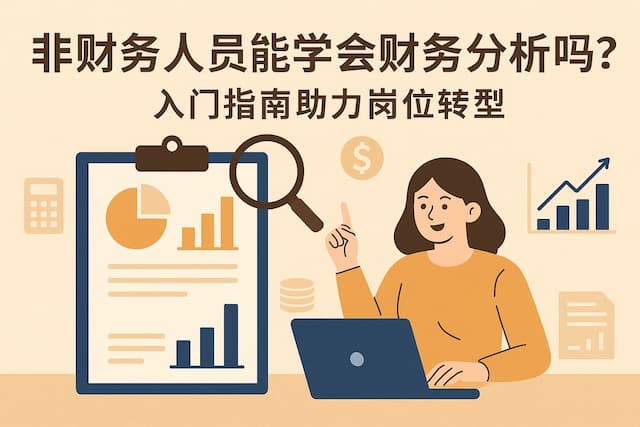 非财务人员能学会财务分析吗？入门指南助力岗位转型