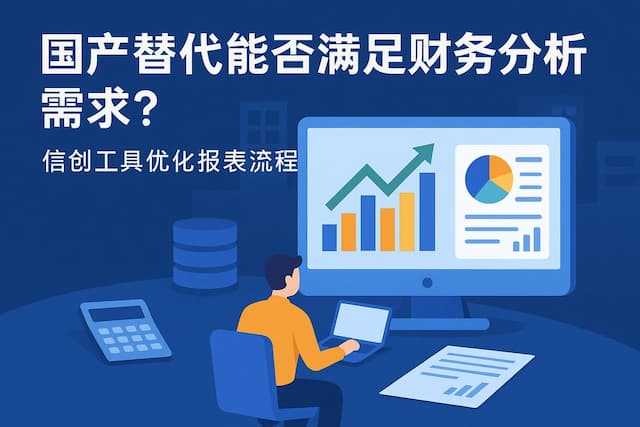 国产替代能否满足财务分析需求？信创工具优化报表流程