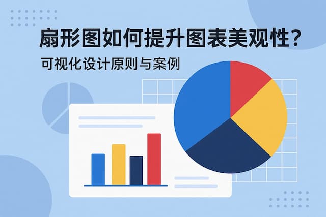 扇形图如何提升图表美观性？可视化设计原则与案例