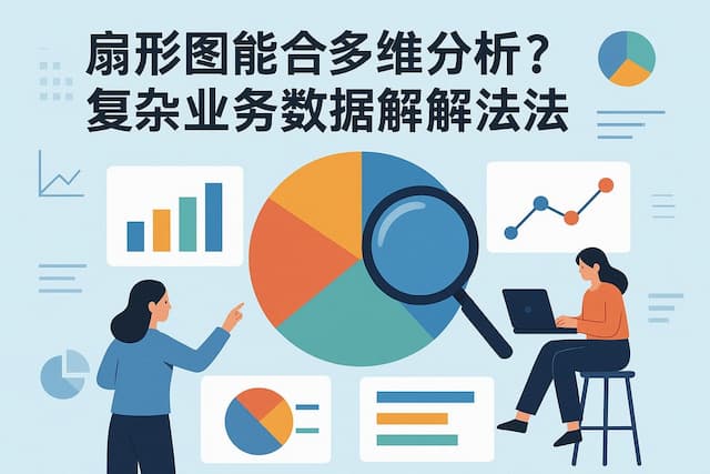 扇形图能否结合多维分析？复杂业务数据拆解法