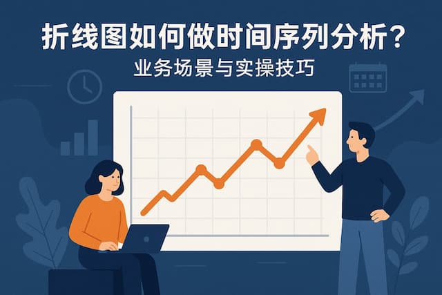 折线图如何做时间序列分析？业务场景与实操技巧